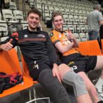 Simon und Fedor beim entspannen