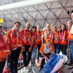 Im Block der "Lupi Biancorossi"