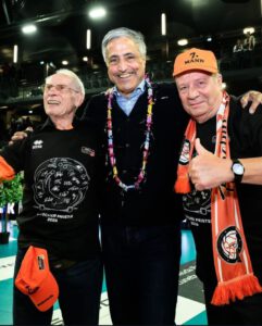 Günter, Kaweh und Bernd im Glück