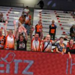 Wir bejubeln den Viertelfinal-Sieg gegen die Netzhoppers